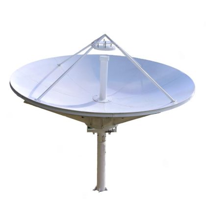 3.0m Motorized Radio Telescope Hydrogen Line (HI) + Solar Radio Observations | RA/Dec Mount | Integrated Software